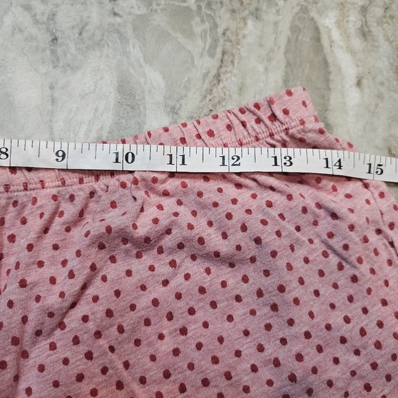 Lucky Brand Women’s Small Pink Polka Dot Lounge Sleep Shorts Cotton Blend - Picture 6 of 7
